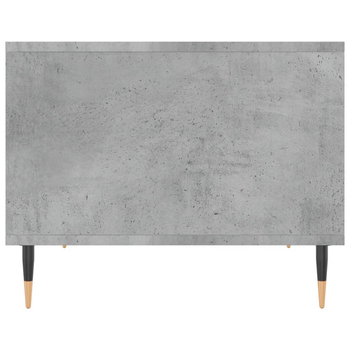 Tavolino da Salotto Grigio Cemento 60x50x40cm Legno Multistrato 829248