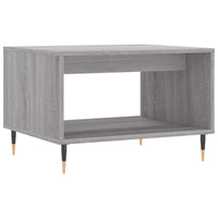 Tavolino da Salotto Grigio Sonoma 60x50x40 cm Legno Multistrato 829250