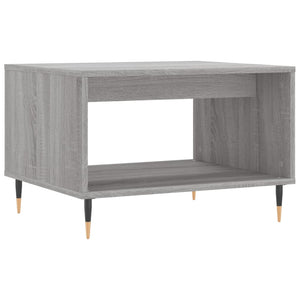 Tavolino da Salotto Grigio Sonoma 60x50x40 cm Legno Multistratocod mxl 104829