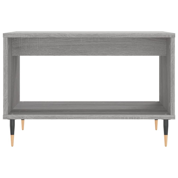 Tavolino da Salotto Grigio Sonoma 60x50x40 cm Legno Multistrato 829250
