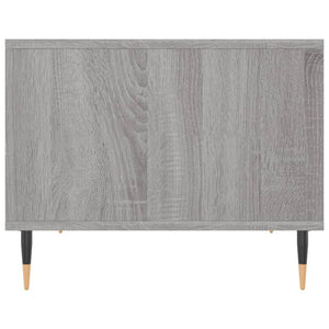 Tavolino da Salotto Grigio Sonoma 60x50x40 cm Legno Multistrato 829250
