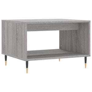 Tavolino da Salotto Grigio Sonoma 60x50x40 cm Legno Multistrato 829250
