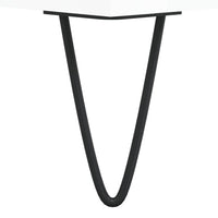 Tavolino da Salotto Bianco Lucido 60x50x40 cm Legno Multistrato 829254