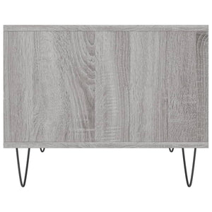 Tavolino da Salotto-Tavolino da soggiorno-Tavolo Grigio Sonoma 60x50x40 cm Legno Multistrato 410779