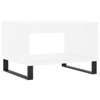 Tavolino da Salotto Bianco 60x50x40 cm in Legno Multistratocod mxl 127600