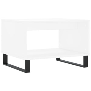 Tavolino da Salotto Bianco 60x50x40 cm in Legno Multistratocod mxl 127600