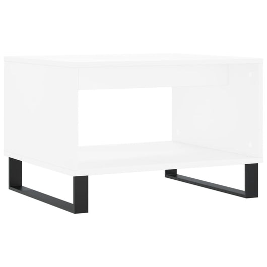 Tavolino da Salotto Bianco 60x50x40 cm in Legno Multistratocod mxl 127600