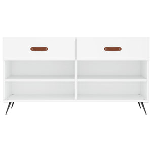 scarpiera scarpiera cassettiera scaffale mobile da ingresso ripostiglio 102 x 35 x 55 cm legno composito bianco 02_0022882