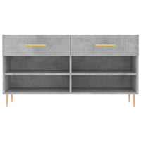 scarpiera scarpiera cassettiera scaffale mobile da ingresso portaoggetti 102 x 35 x 55 cm derivati ​​del legno grigio 02_0022965