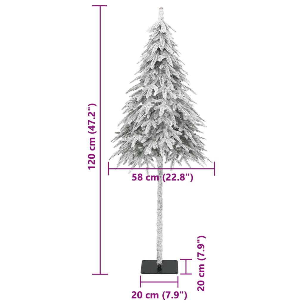 Albero di Natale Artificiale con Neve Fioccata 120 cm 356746