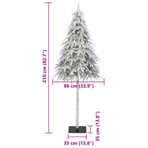 Albero di Natale Artificiale con Neve Fioccata 210 cm 356749