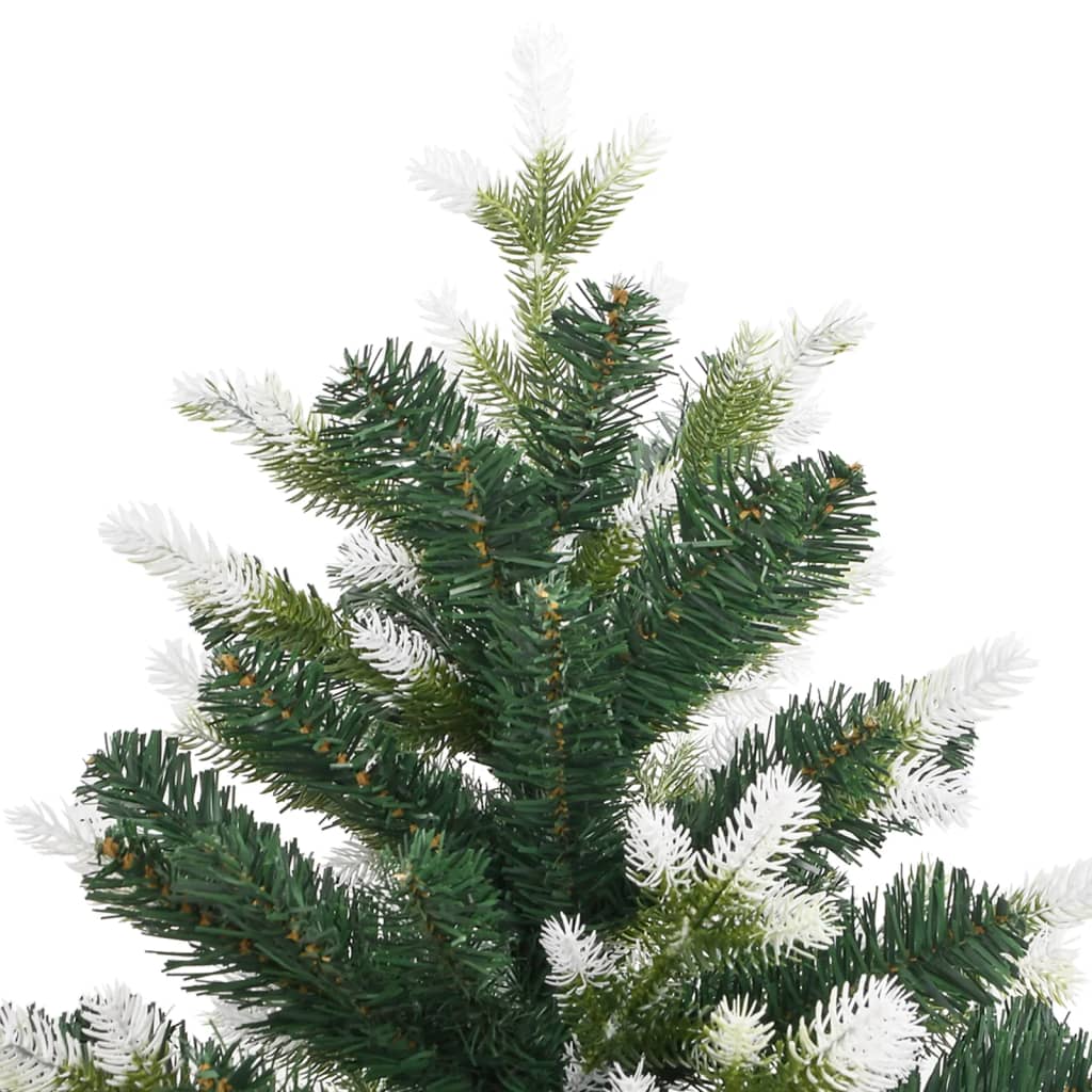 Albero Natale Artificiale Incernierato con Neve Fioccata 120 cm 356755