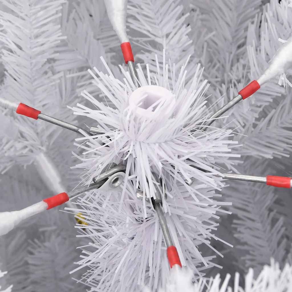 Albero Natale Artificiale Incernierato con Neve Fioccata 120 cm 356772