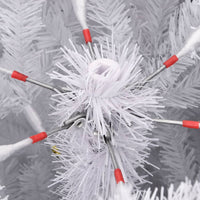 Albero Natale Artificiale Incernierato con Neve Fioccata 210 cm 356775