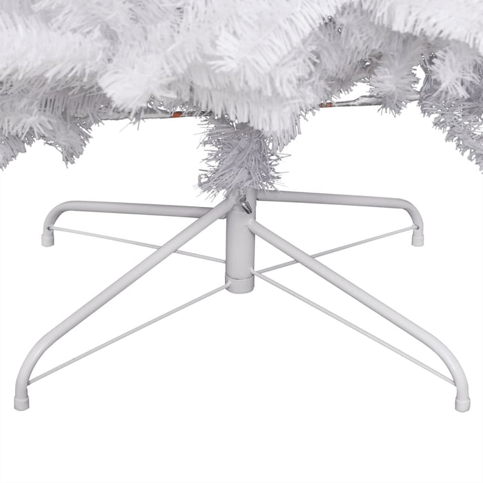 Albero Natale Artificiale Incernierato con Neve Fioccata 240 cm 356776