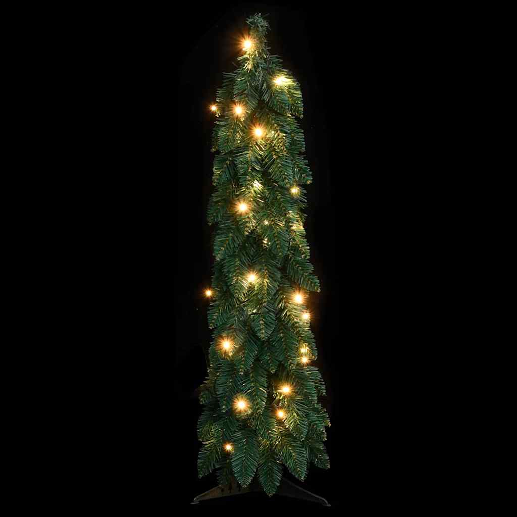 Albero di Natale Artificiale Preilluminato con 30 LED 60 cm 357688