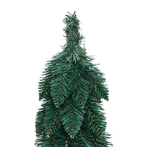 vidaXL Albero di Natale Artificiale Preilluminato con 45 LED 90 cm
