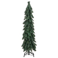 Albero di Natale Artificiale Preilluminato con 60 LED 120 cm 357690