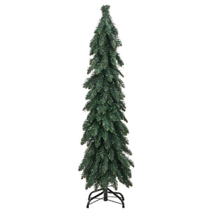 Albero di Natale Artificiale Preilluminato con 80 LED 150 cm 357691
