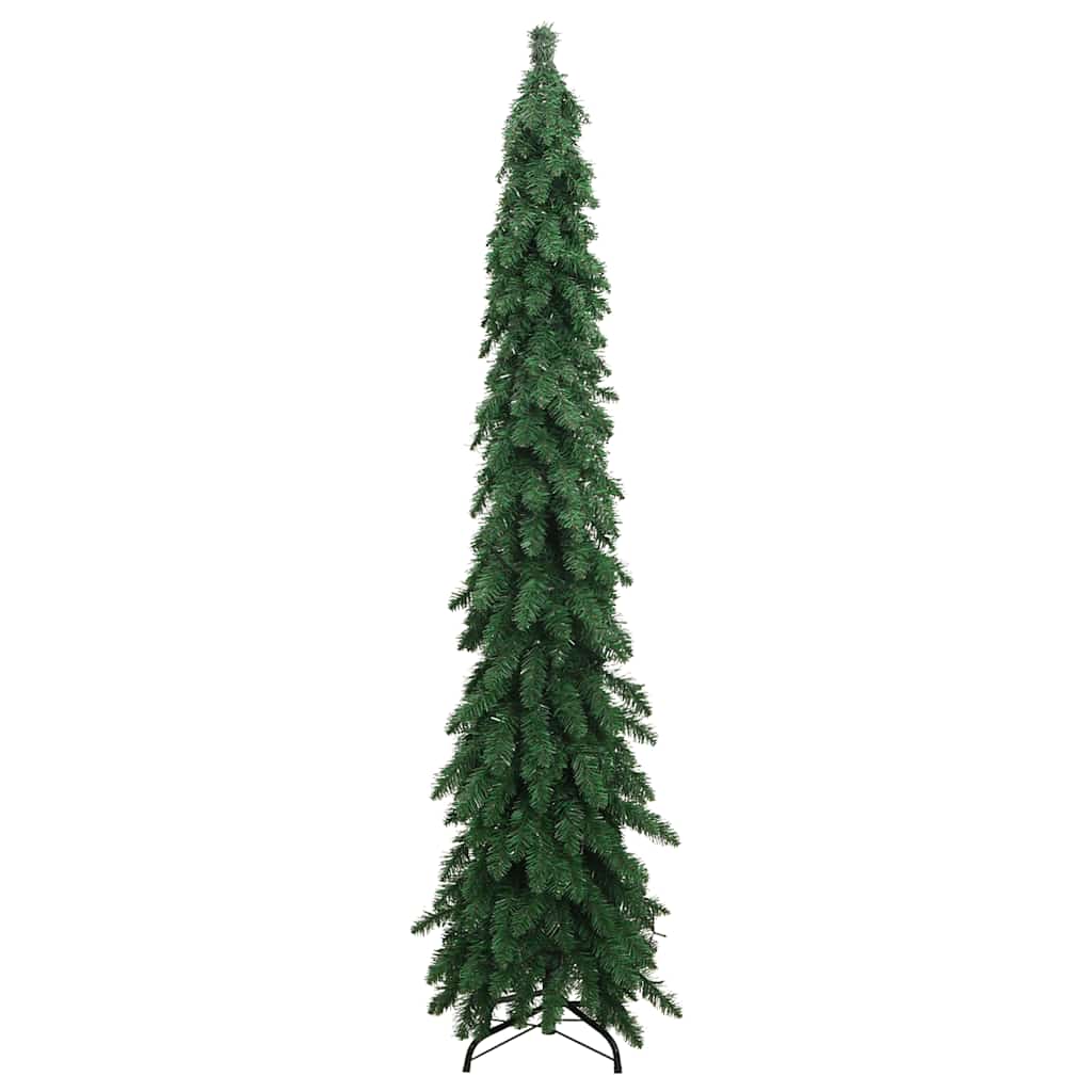 Albero di Natale Artificiale Preilluminato con 130 LED 210 cm 357693