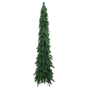 Albero di Natale Artificiale Preilluminato con 130 LED 210 cm 357693