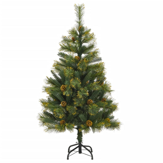 Albero di Natale Artificiale Incernierato con Pigne 150 cm 357701