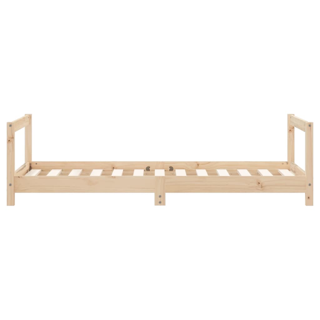 vidaXL Giroletto per Bambini 80x160 cm in Legno Massello di Pino