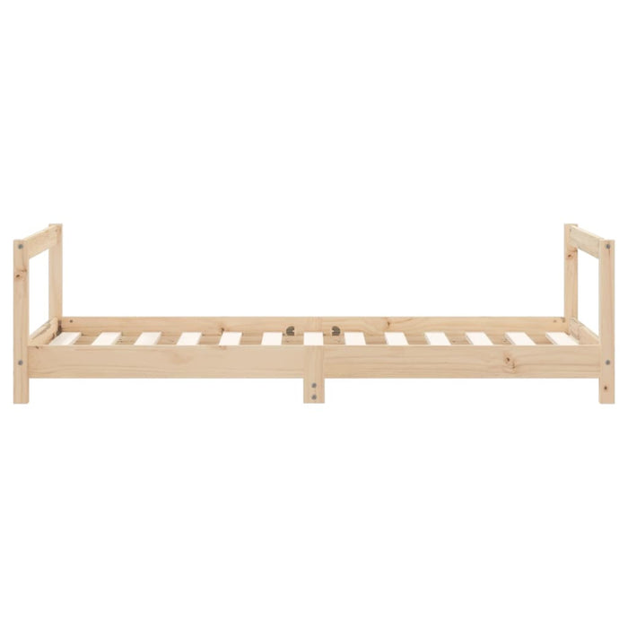 vidaXL Giroletto per Bambini 80x160 cm in Legno Massello di Pino