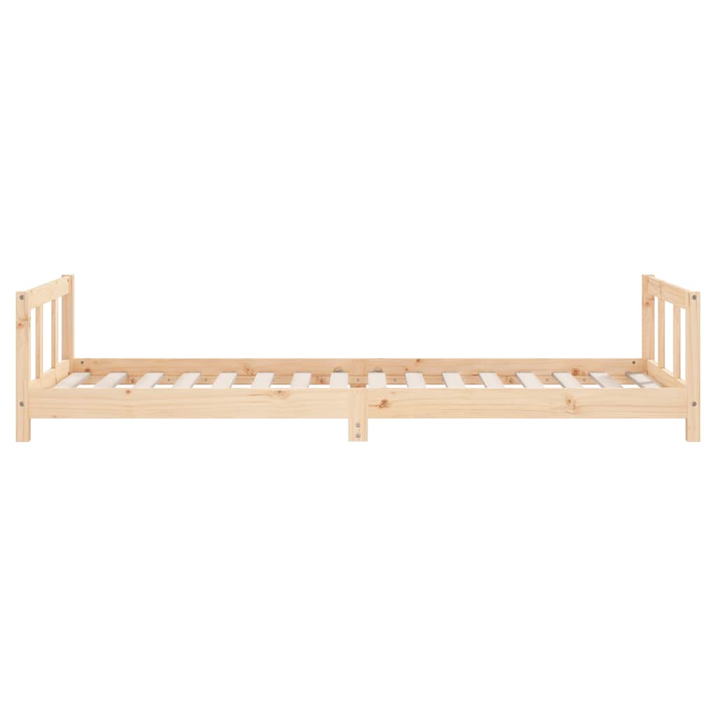 Giroletto per Bambini-Struttura Letto Bambini 90x200 cm in Legno Massello di Pino 589202