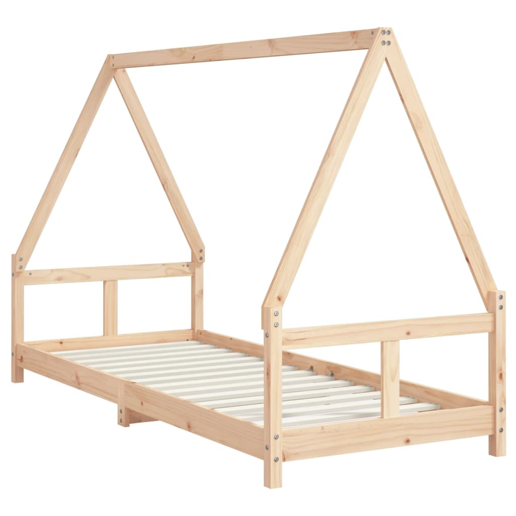 Giroletto per Bambini-Struttura Letto Bambini 80x200 cm in Legno Massello di Pino 825668