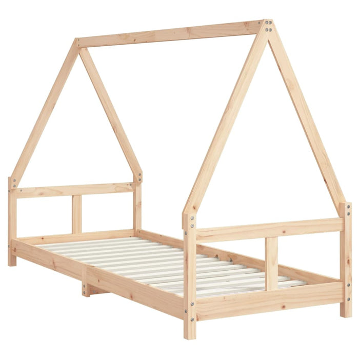 Giroletto per Bambini-Struttura Letto Bambini 80x200 cm in Legno Massello di Pino 825668