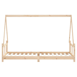 Giroletto per Bambini-Struttura Letto Bambini 80x200 cm in Legno Massello di Pino 825668
