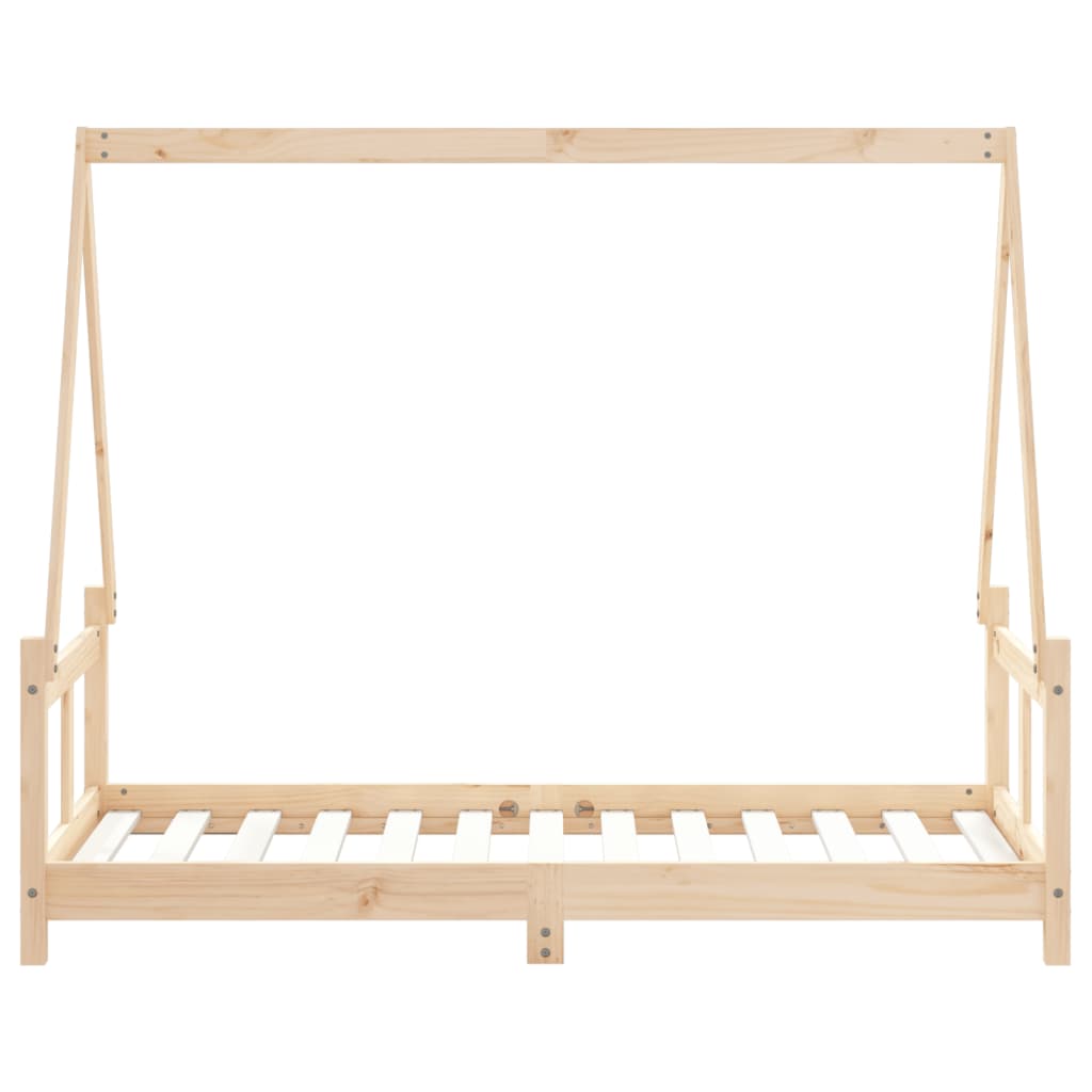 Giroletto per Bambini-Struttura Letto Bambini 80x160 cm in Legno Massello di Pino 103303