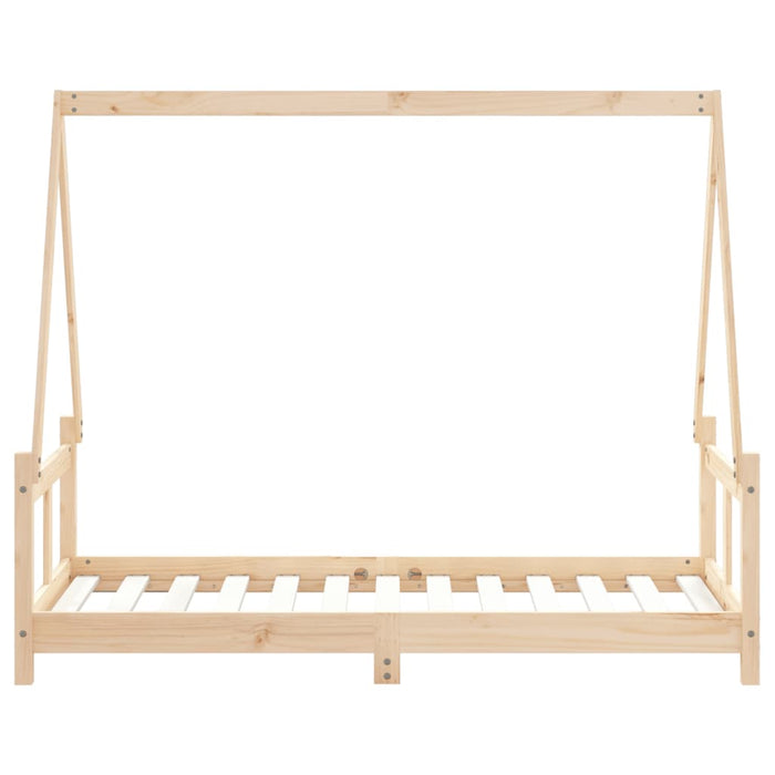 Giroletto per Bambini-Struttura Letto Bambini 80x160 cm in Legno Massello di Pino 103303