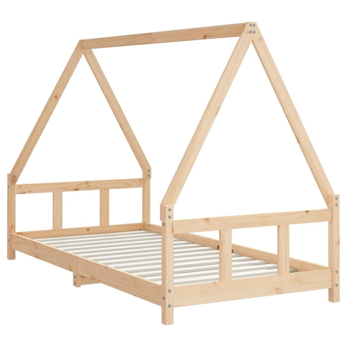 Giroletto per Bambini-Struttura Letto Bambini 90x190 cm in Legno Massello di Pino 264623