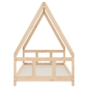 Giroletto per Bambini 90x190 cm in Legno Massello di Pino 834462