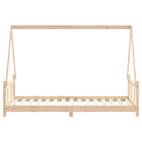 Giroletto per Bambini 90x190 cm in Legno Massello di Pino 834462