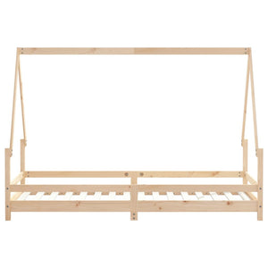 Giroletto per Bambini-Struttura Letto Bambini 80x200 cm in Legno Massello di Pino 454650