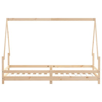 Giroletto per Bambini-Struttura Letto Bambini 90x200 cm in Legno Massello di Pino 693408