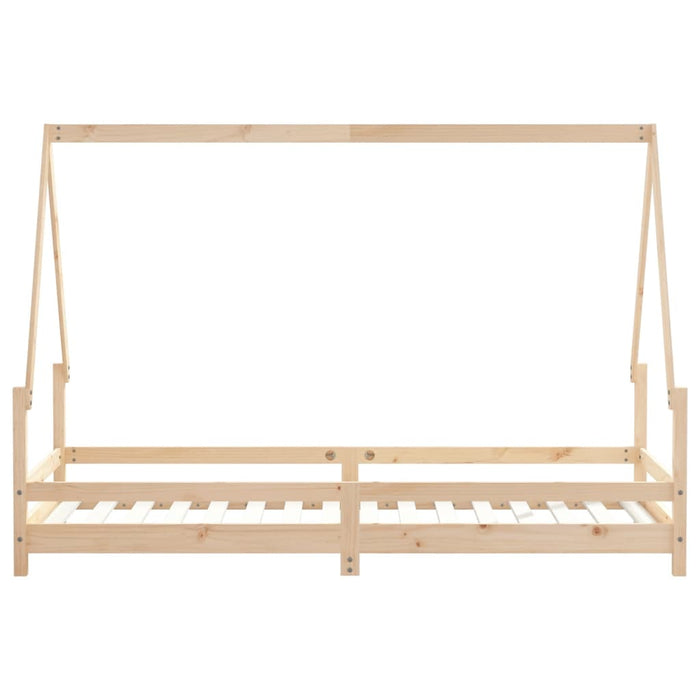 Giroletto per Bambini-Struttura Letto Bambini 90x200 cm in Legno Massello di Pino 693408