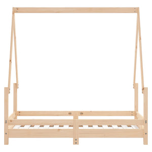 Giroletto per Bambini 70x140 cm in Legno Massello di Pino 834486