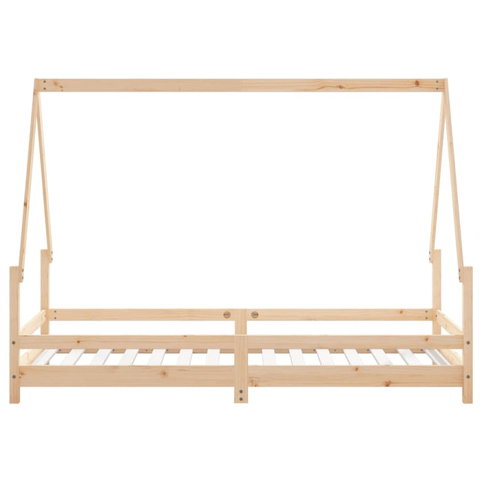 Giroletto per Bambini-Struttura Letto Bambini 90x190 cm in Legno Massello di Pino 946322