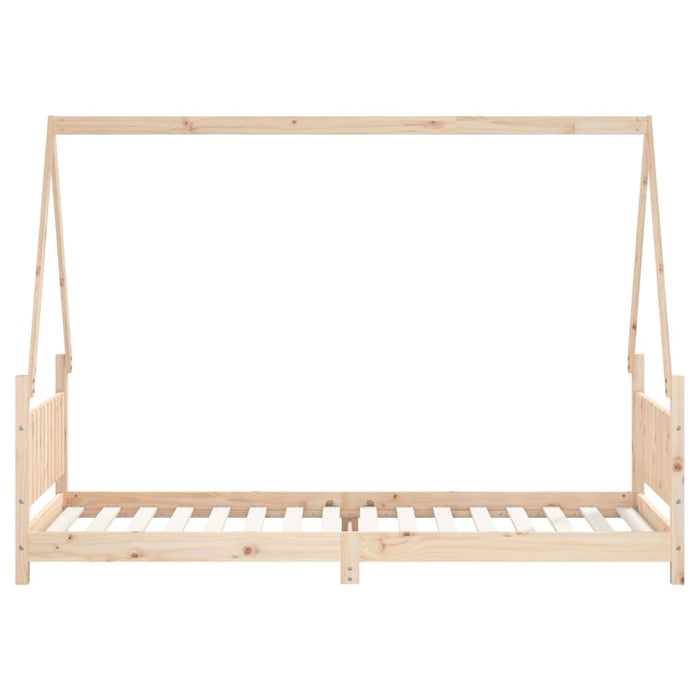 Giroletto per Bambini 80x200 cm in Legno Massello di Pino 834495
