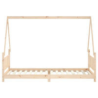 Giroletto per Bambini 90x200 cm in Legno Massello di Pino