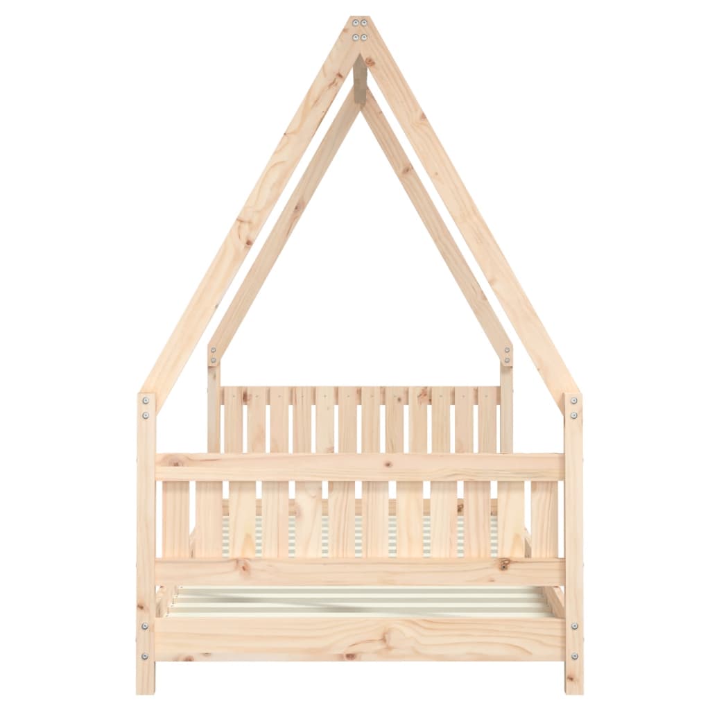 Giroletto per Bambini 90x200 cm in Legno Massello di Pino 834498