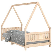 Giroletto per Bambini 90x190 cm in Legno Massello di Pinocod mxl 79781