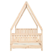 Giroletto per Bambini-Struttura Letto Bambini 90x190 cm in Legno Massello di Pino 781262