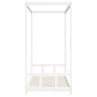 Giroletto per Bambini-Struttura Letto Bambini Bianco 90x190cm in Legno Massello di Pino 564207