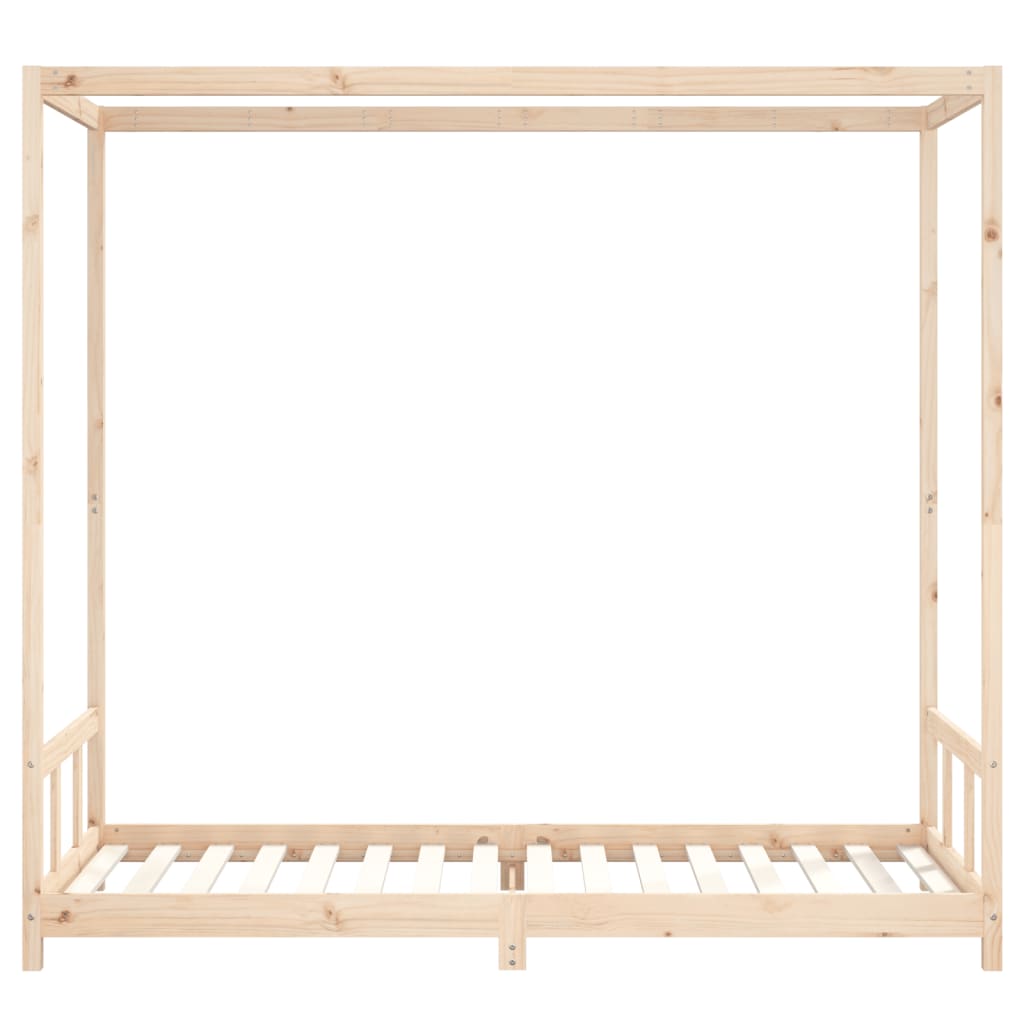 Giroletto per Bambini 90x200 cm in Legno Massello di Pino 834522