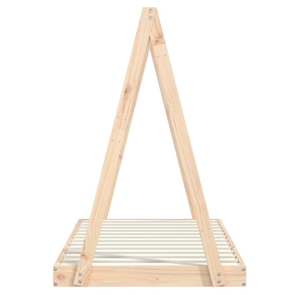Giroletto per Bambini-Struttura Letto Bambini 80x160 cm in Legno Massello di Pino 796872